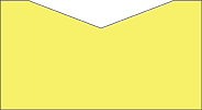 Factory Yellow Add On Pockets 5 1/2 x 2 1/2 - 25/Pk